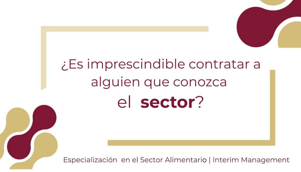 Conocimientos sectoriales